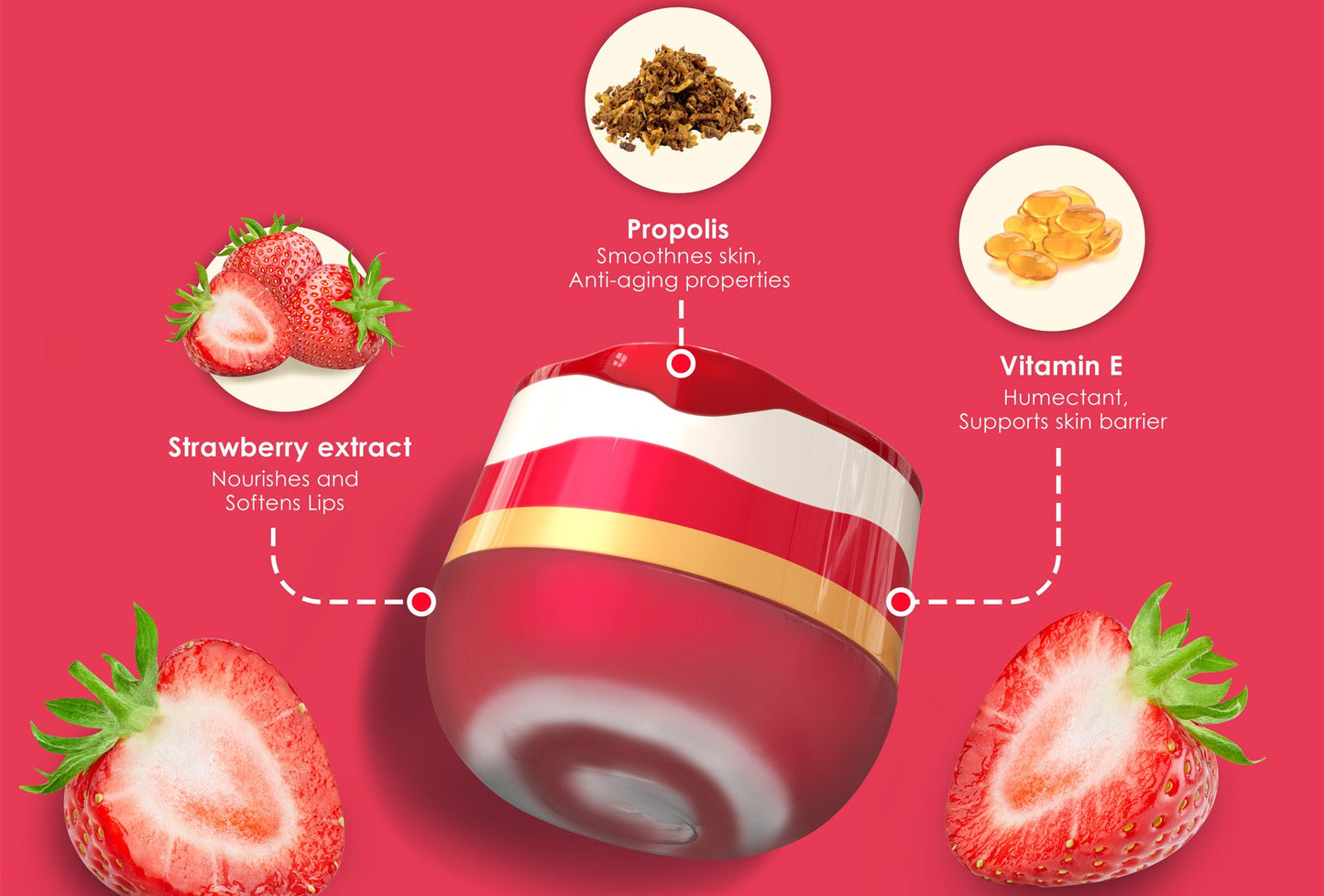 Strawberry Shortcake Bee Balm - Limited Edition