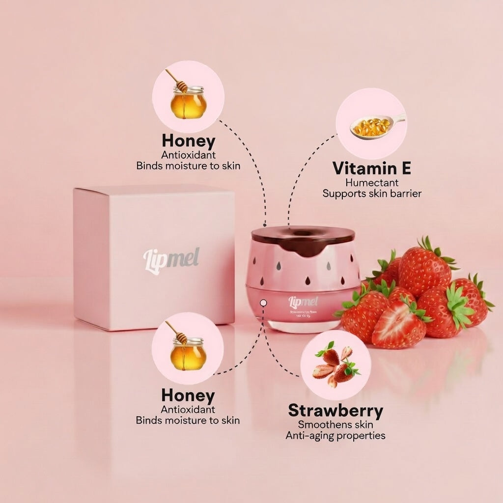 Strawberry Lipmel Balm